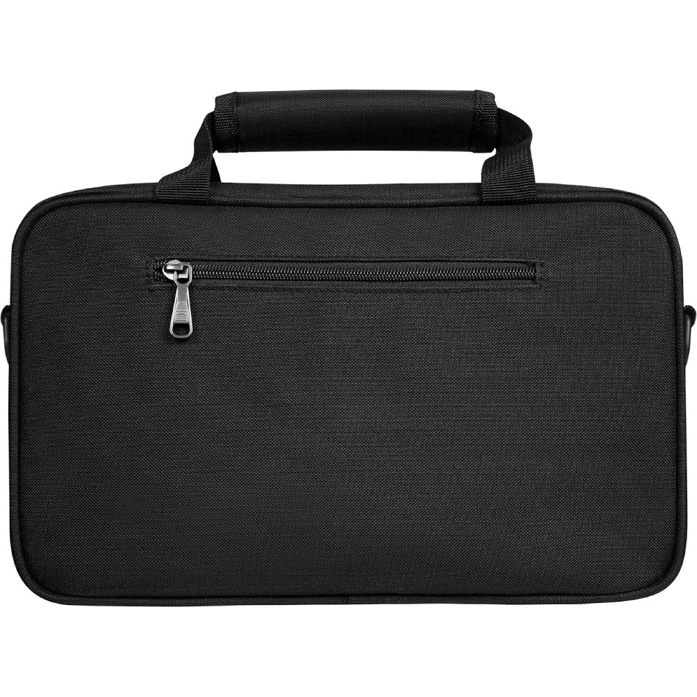 Back view of Valeton GPB-2 gig bag showing rear zippered pocket