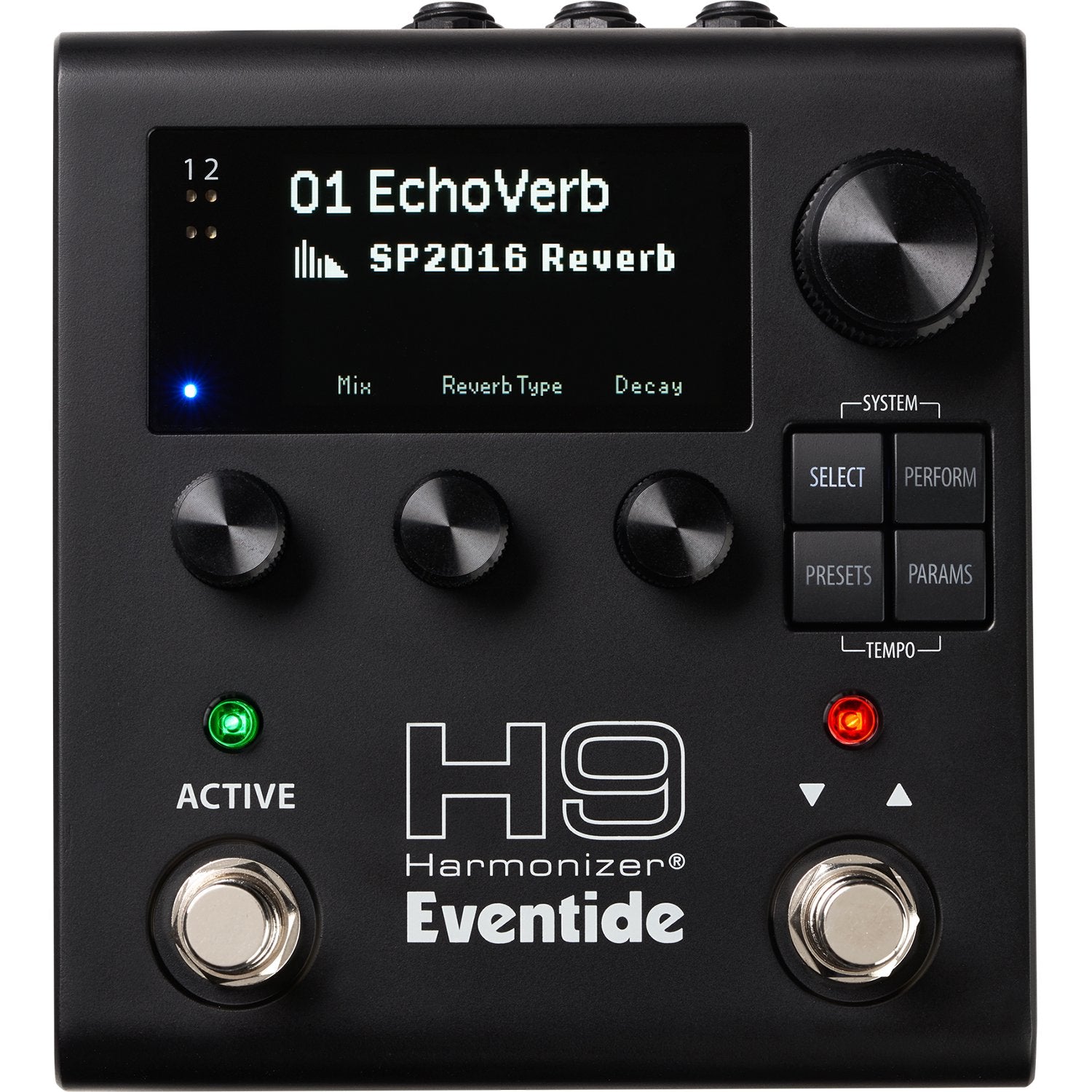 Eventide H9 Harmonizer Gen 2 multi-effects pedal, front view