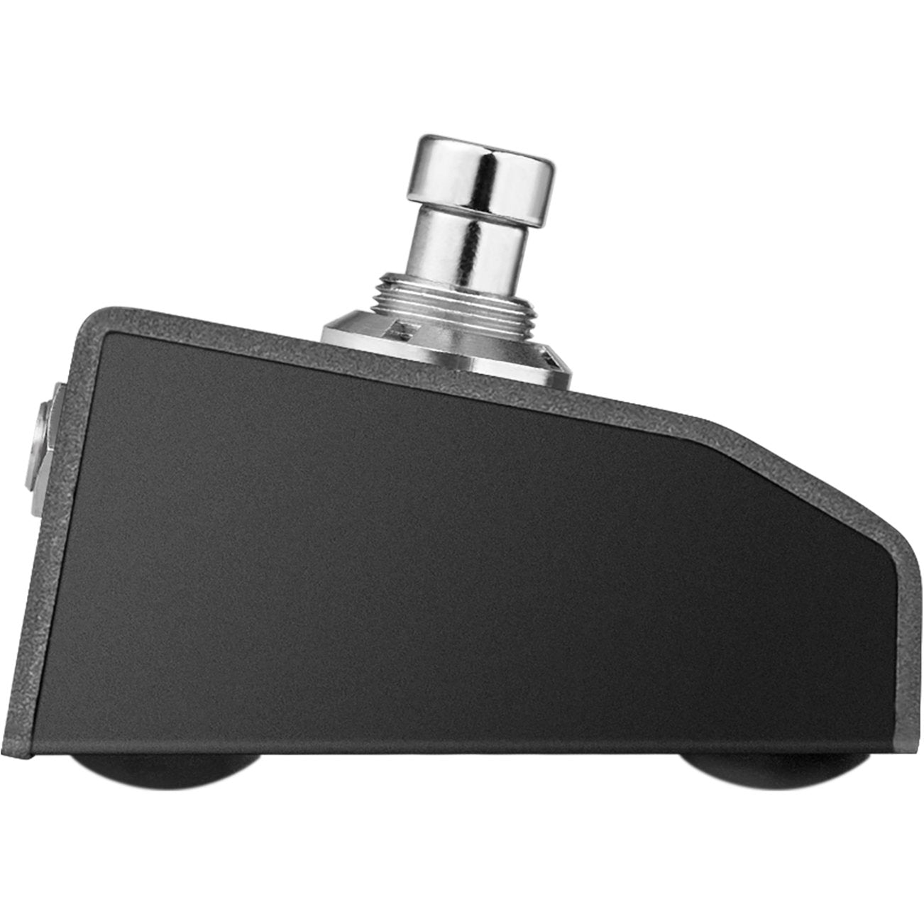 Close-up of a single Hotone Pulze Control-style angled footswitch unit