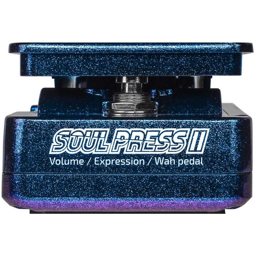 Hotone Soul Press II SP-20 pedal, front view showing sparkle finish and Hotone logo