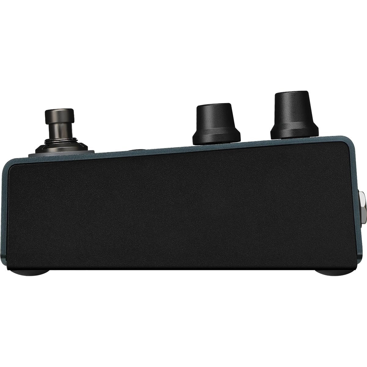 Hotone Verbera NC-200 reverb pedal, opposite side profile showing knobs and footswitch