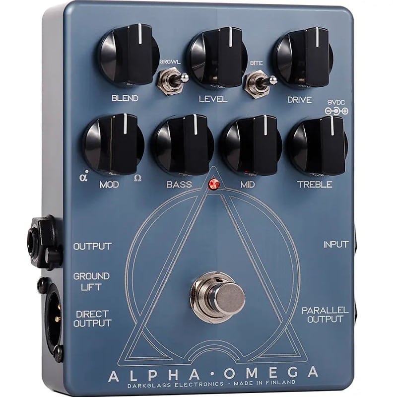 Darkglass Electronics Alpha Omega Dual Bass Distortion & Overdrive