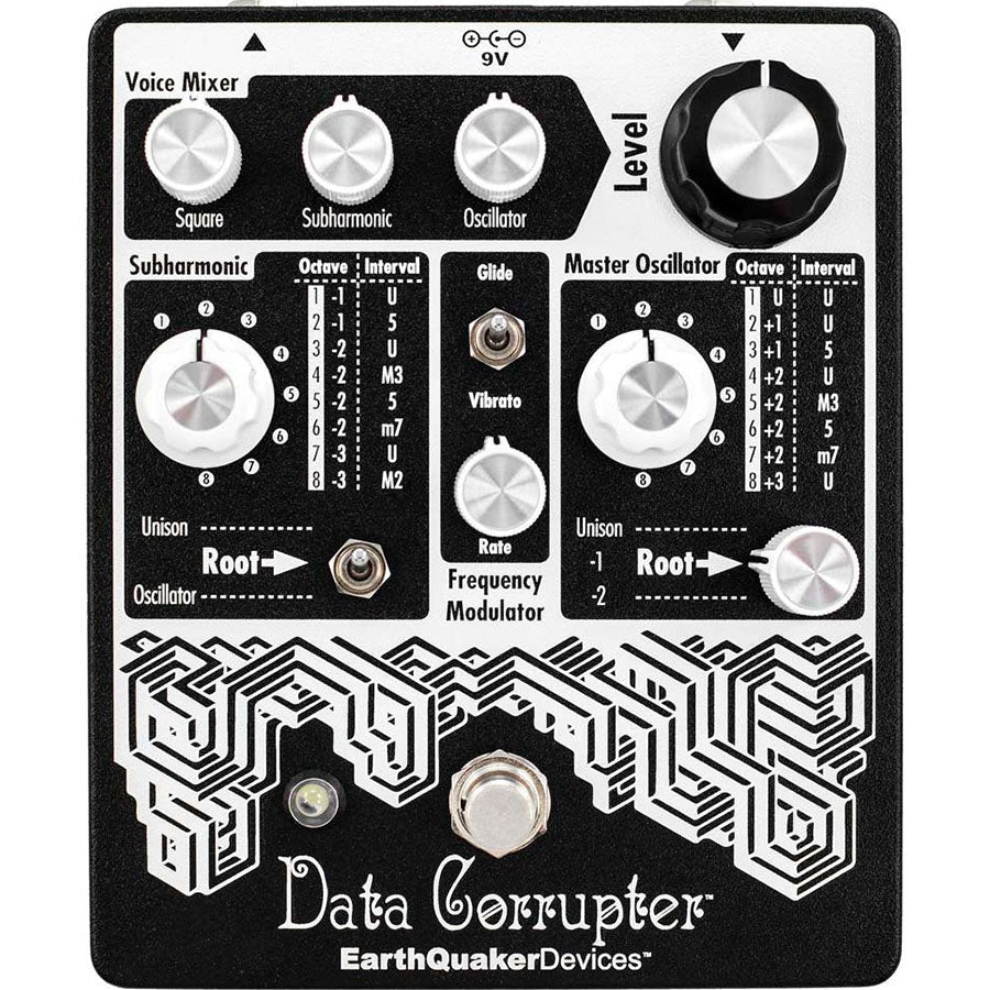 EarthQuaker Devices Data Corrupter Modulated Monophonic Harmonizing PLL