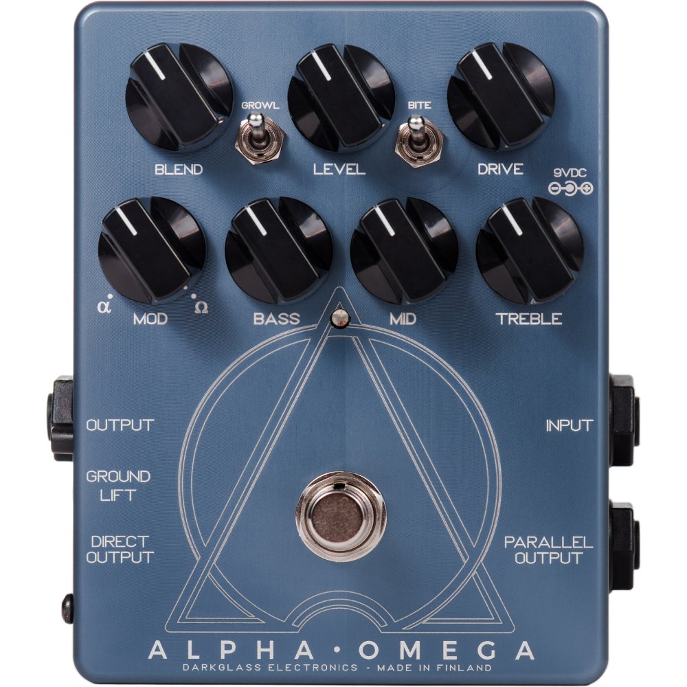 Darkglass Electronics Alpha Omega Dual Bass Distortion & Overdrive