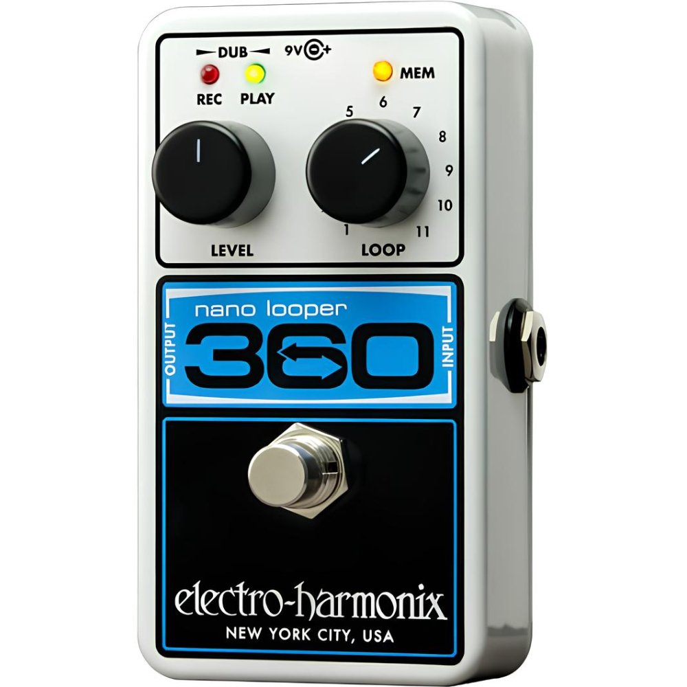 Electro-Harmonix 360 Nano Looper Guitar Looper Effects Pedal