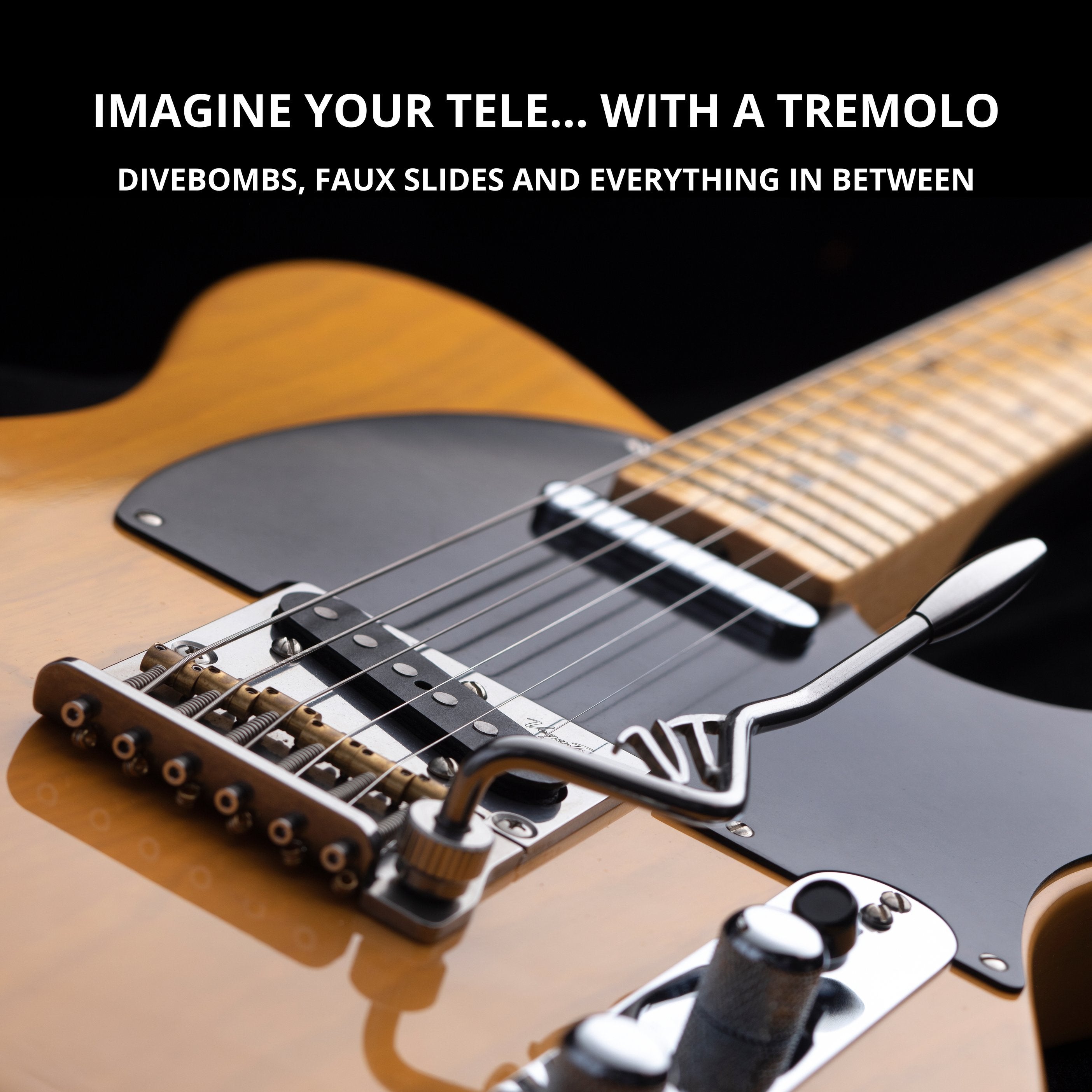 Vega-Trem VT2 Teletrem Classic Telecaster Guitar Tremolo