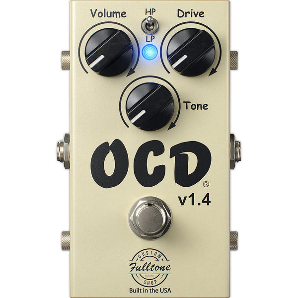 【Fulltone】OCD【V1.4】 Fulltone Custom Shop OCD v1.4 Obsessive Compulsive Drive - Transparent