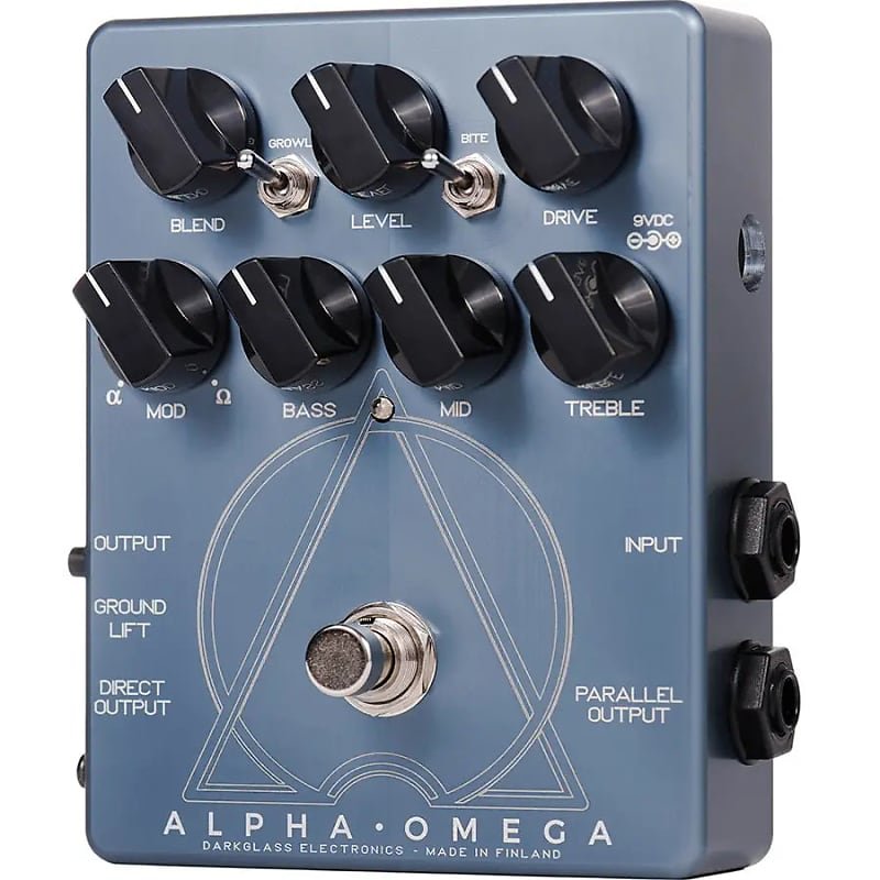 Darkglass Electronics Alpha Omega Dual Bass Distortion & Overdrive