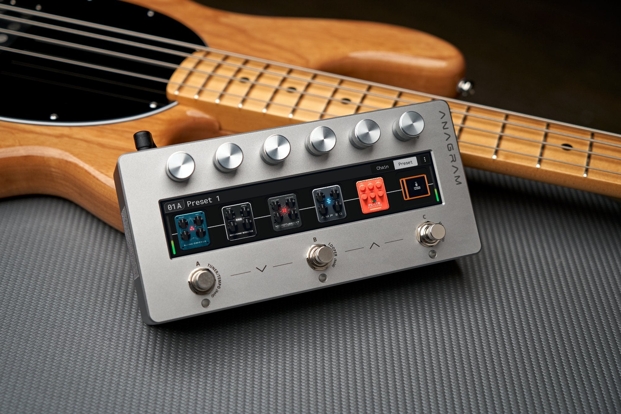 ベース Darkglass Electronics Anagram Anagram Bass Multi-Effects Unit – Darkglass