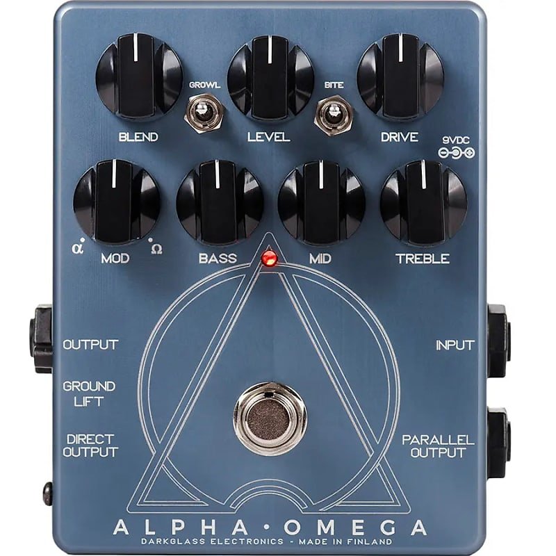 Darkglass Electronics Alpha Omega Dual Bass Distortion & Overdrive