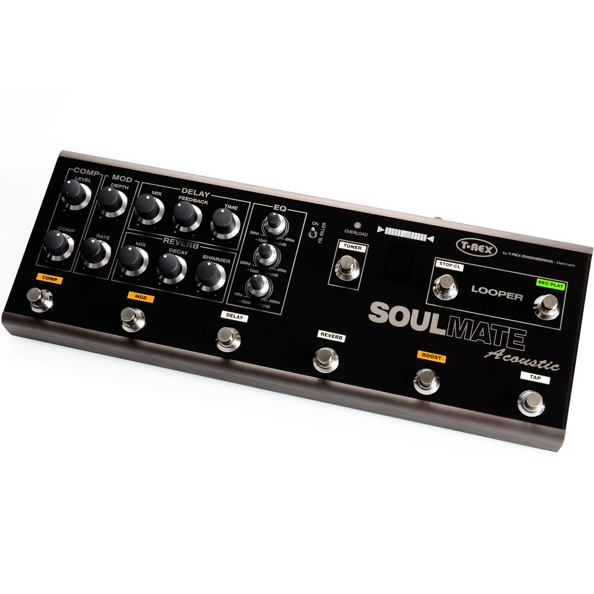 T-Rex Soulmate Acoustic All-In-One Effect Board For Acoustic Guitar