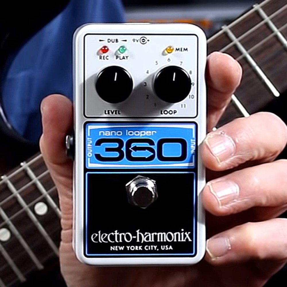 Electro-Harmonix 360 Nano Looper Guitar Looper Effects Pedal