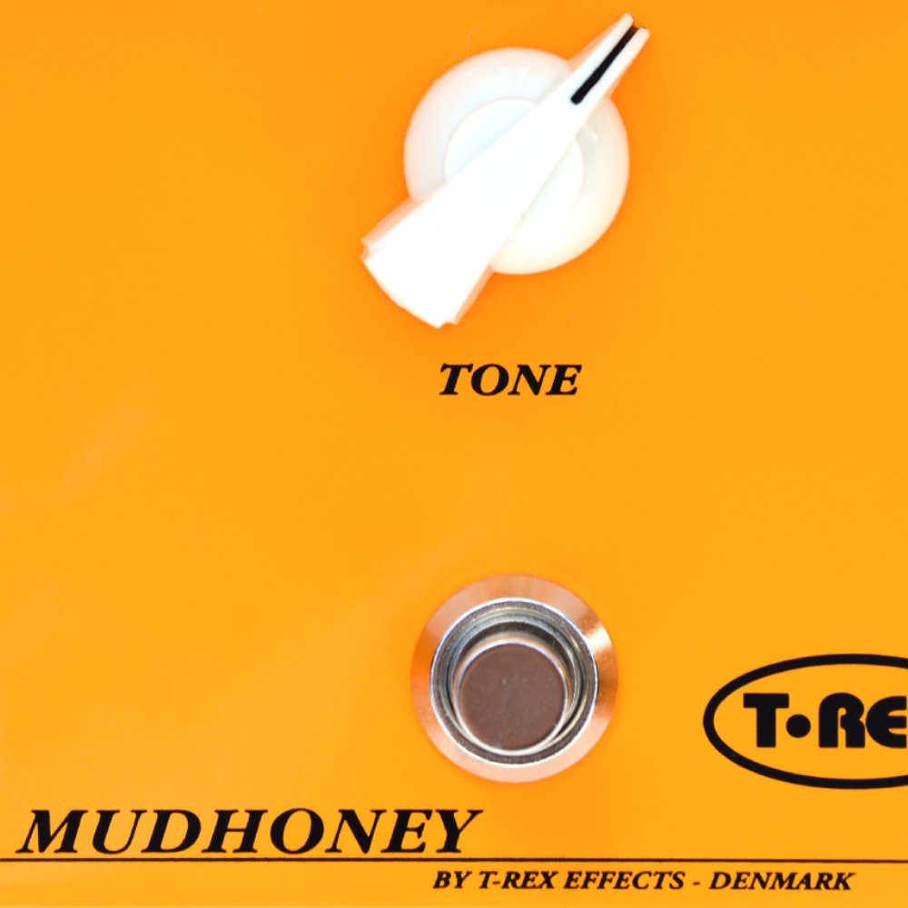 T-Rex Mudhoney Danish Collection distortion pedal — back panel