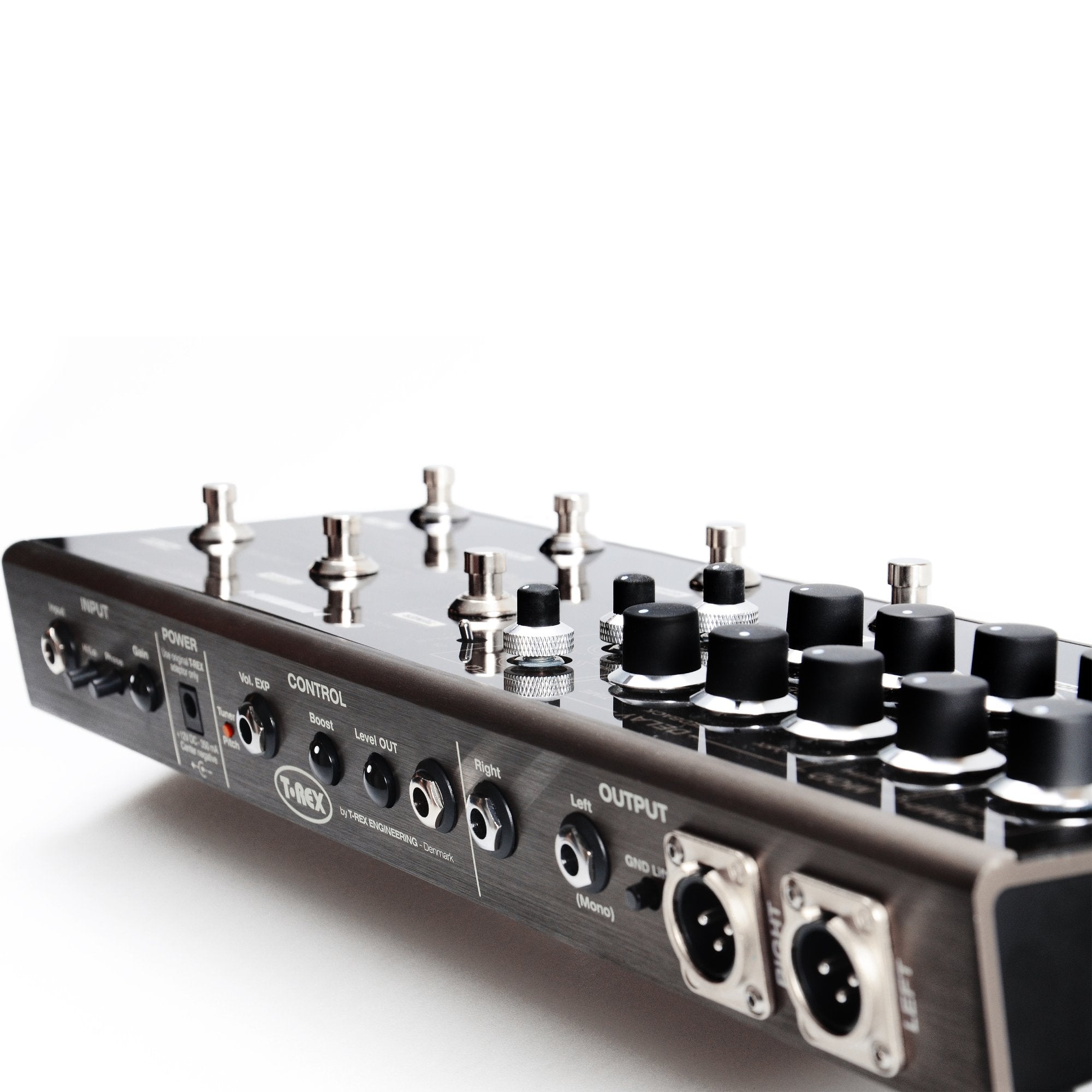 T-Rex SoulMate Acoustic all-in-one effects board — angled view