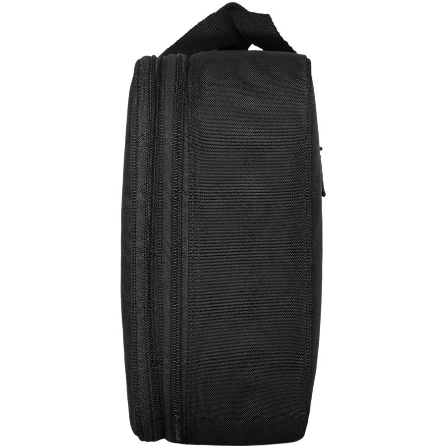 Side view of Valeton GPB-1 gig bag showing curved top handle