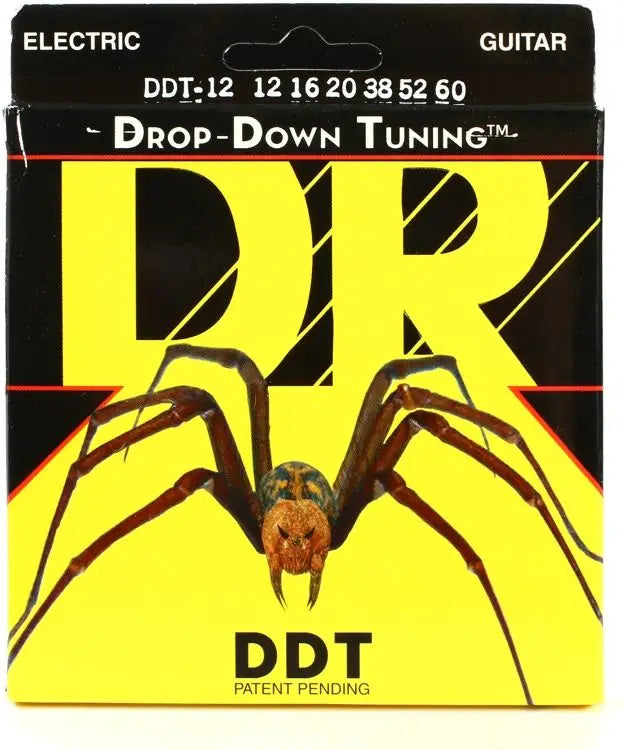 DDT-12 6-String Set Drop Down Tuning Electric Guitar Strings Extra Heavy 12-60