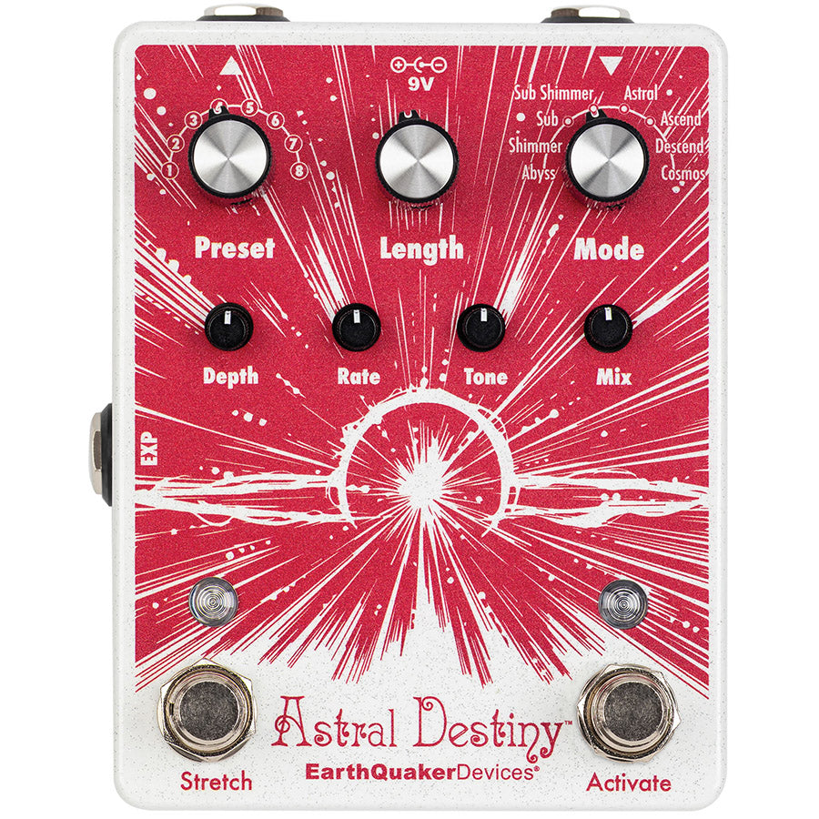 EarthQuaker Devices Astral Destiny Octal Octave Reverberation Odyssey