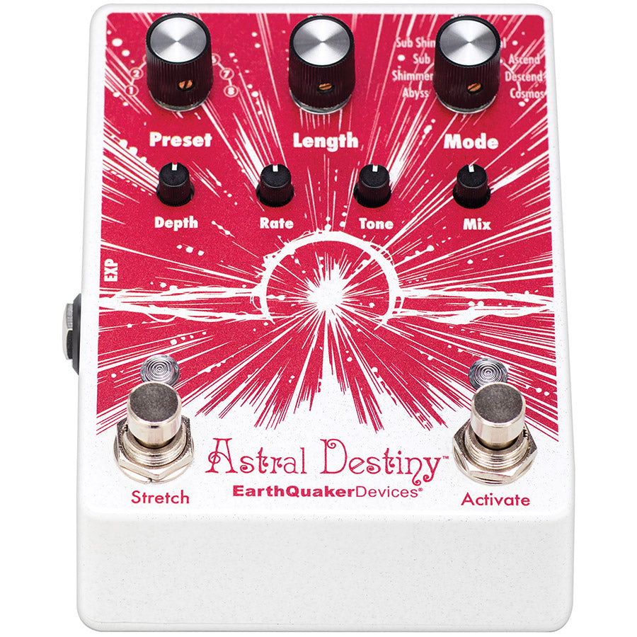 EarthQuaker Devices Astral Destiny Octal Octave Reverberation Odyssey