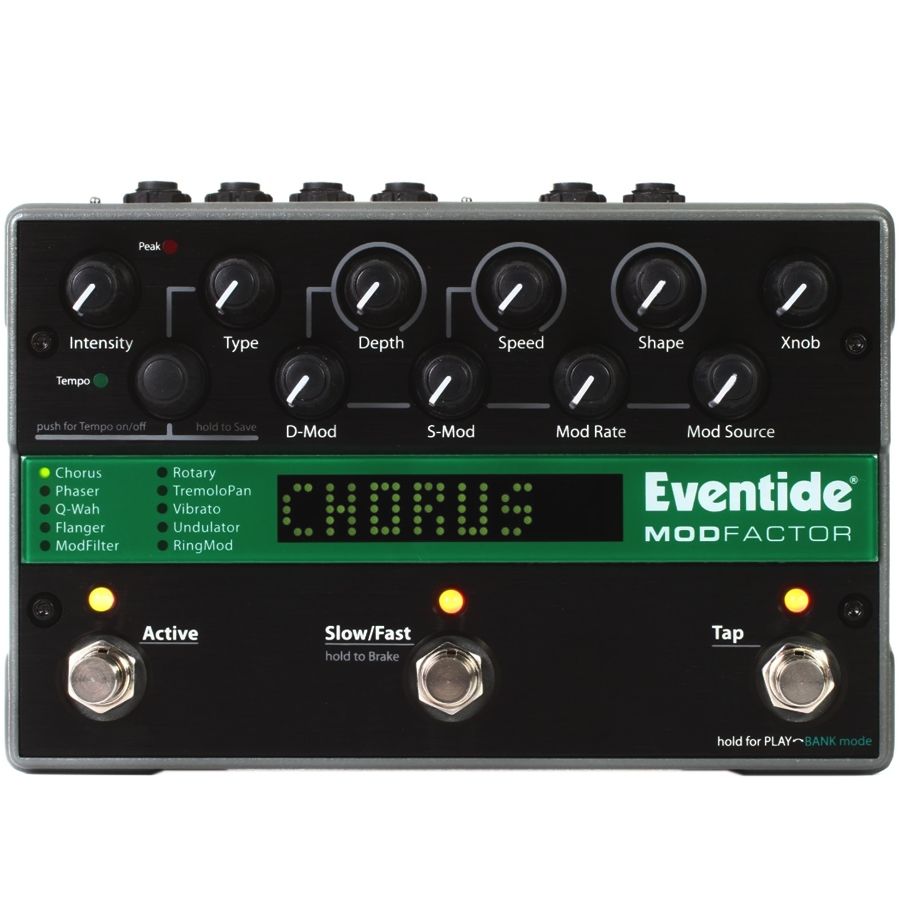 Eventide ModFactor modulation pedal, front view