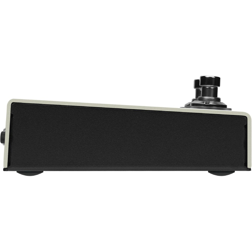 Hotone Ampero Mini amp modeler, rear angled view of enclosure