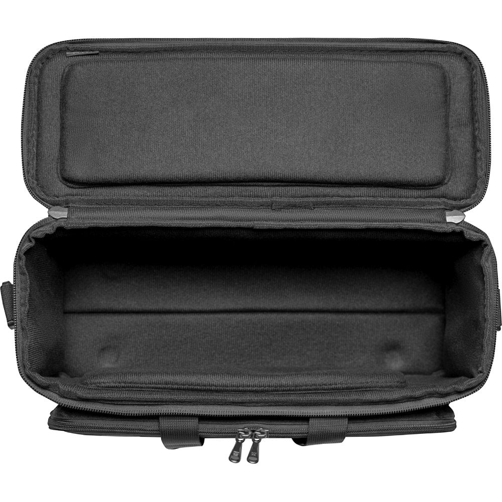 Interior of the Hotone PGB-1 Pulze gig bag showing padded compartment