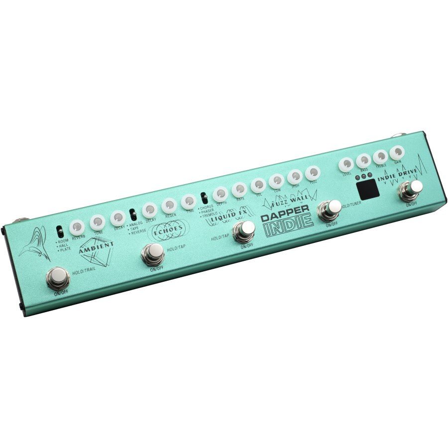 Dapper Indie Combined Effects Strip for Indie Rockers
