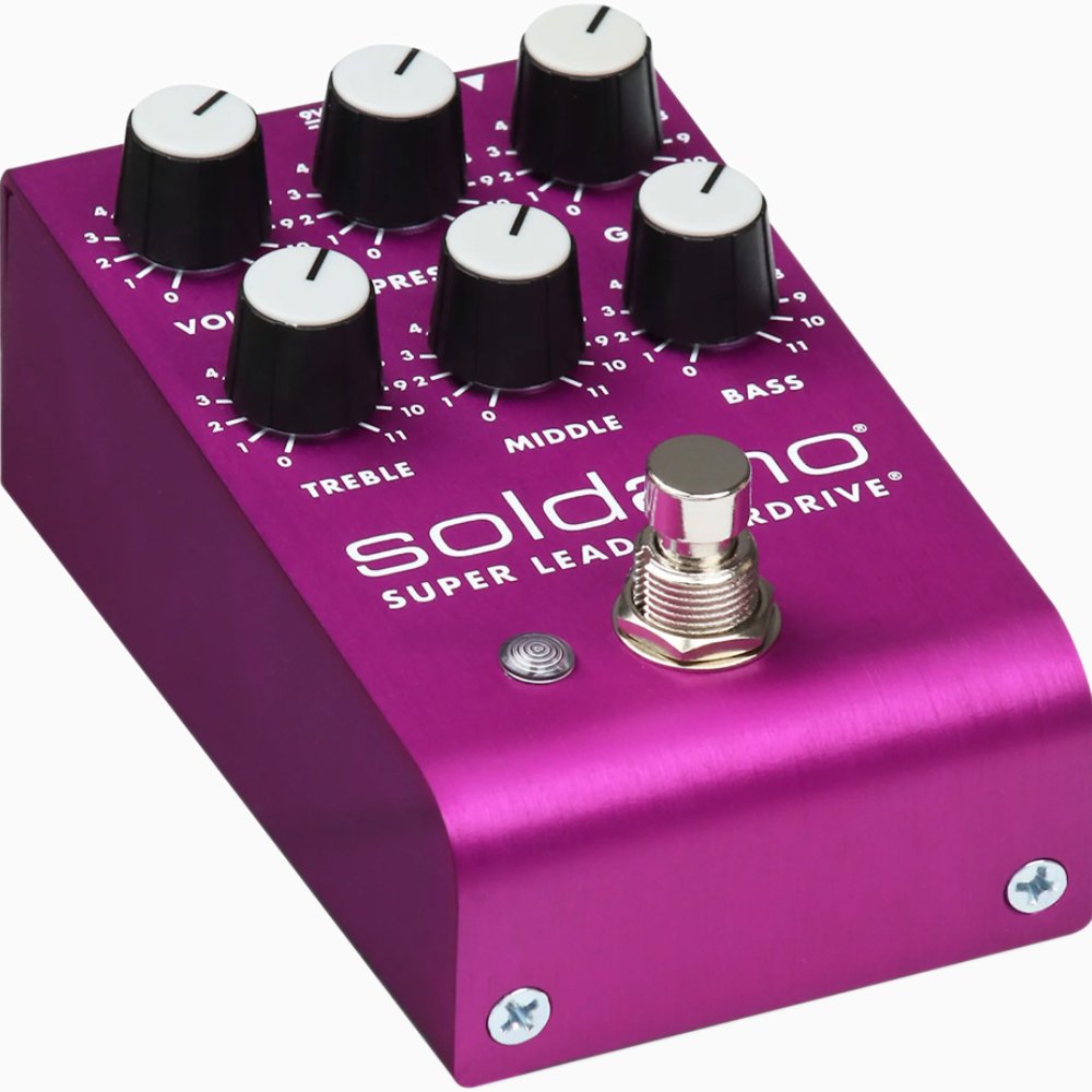 Soldano SLO Super Lead Overdrive Pedal Custom Purple